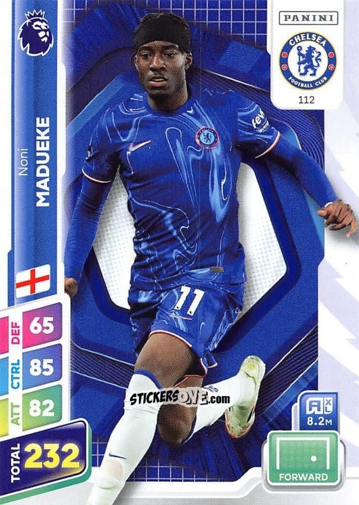 Sticker Noni Madueke - English Premier League 2024-2025. Adrenalyn XL Plus
 n. 112 - Panini