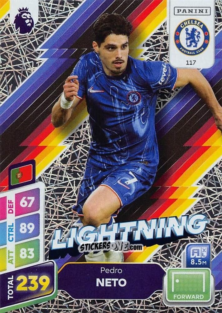 Figurina Pedro Neto - English Premier League 2024-2025. Adrenalyn XL Plus
 n. 117 - Panini