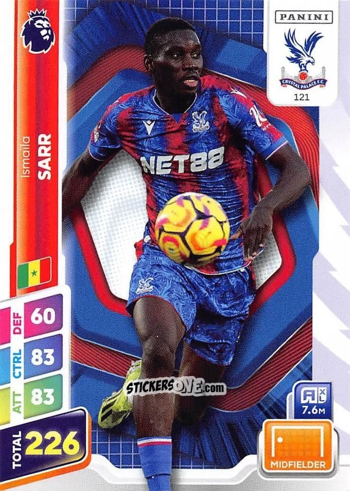 Sticker Ismaïla Sarr - English Premier League 2024-2025. Adrenalyn XL Plus
 n. 121 - Panini