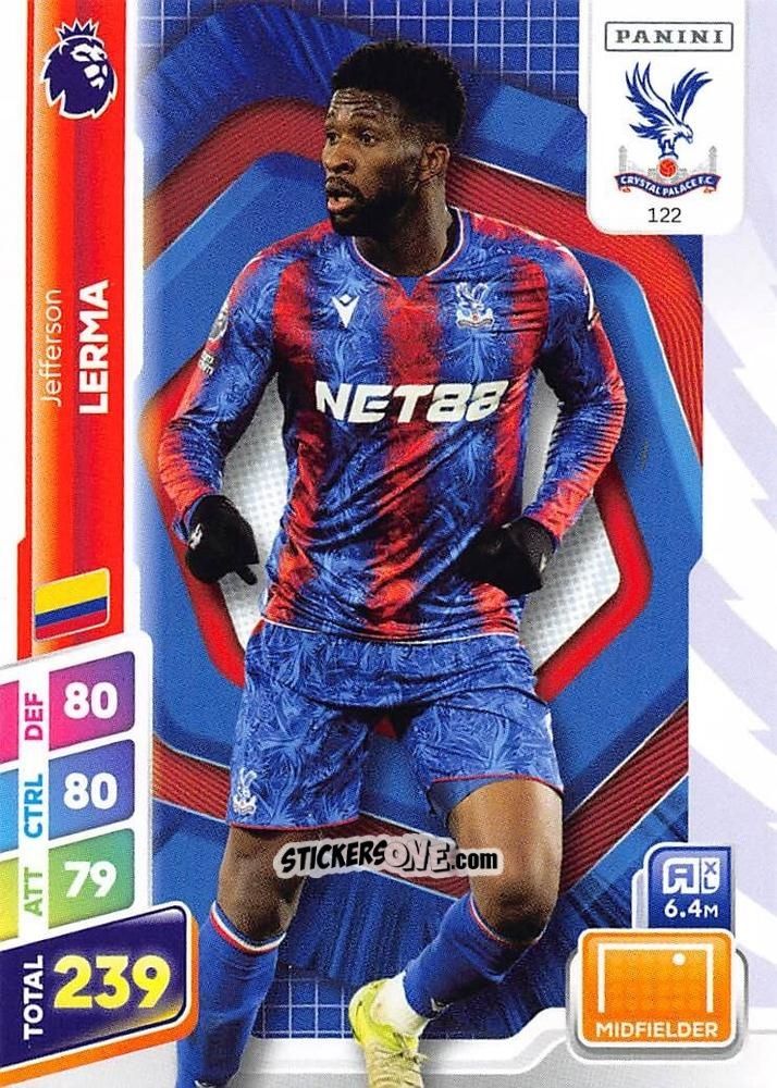 Sticker Jefferson Lerma - English Premier League 2024-2025. Adrenalyn XL Plus
 n. 122 - Panini