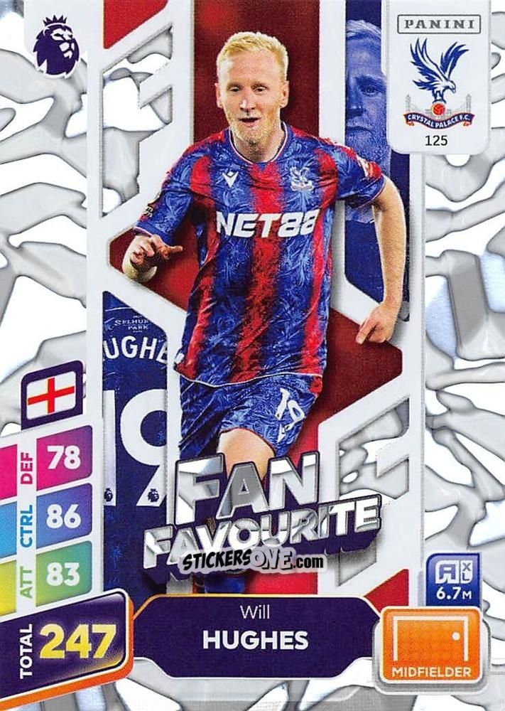 Sticker Will Hughes - English Premier League 2024-2025. Adrenalyn XL Plus
 n. 125 - Panini