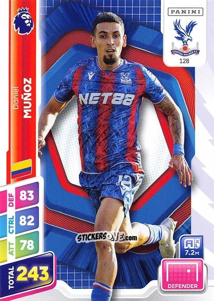 Sticker Daniel Muñoz - English Premier League 2024-2025. Adrenalyn XL Plus
 n. 128 - Panini