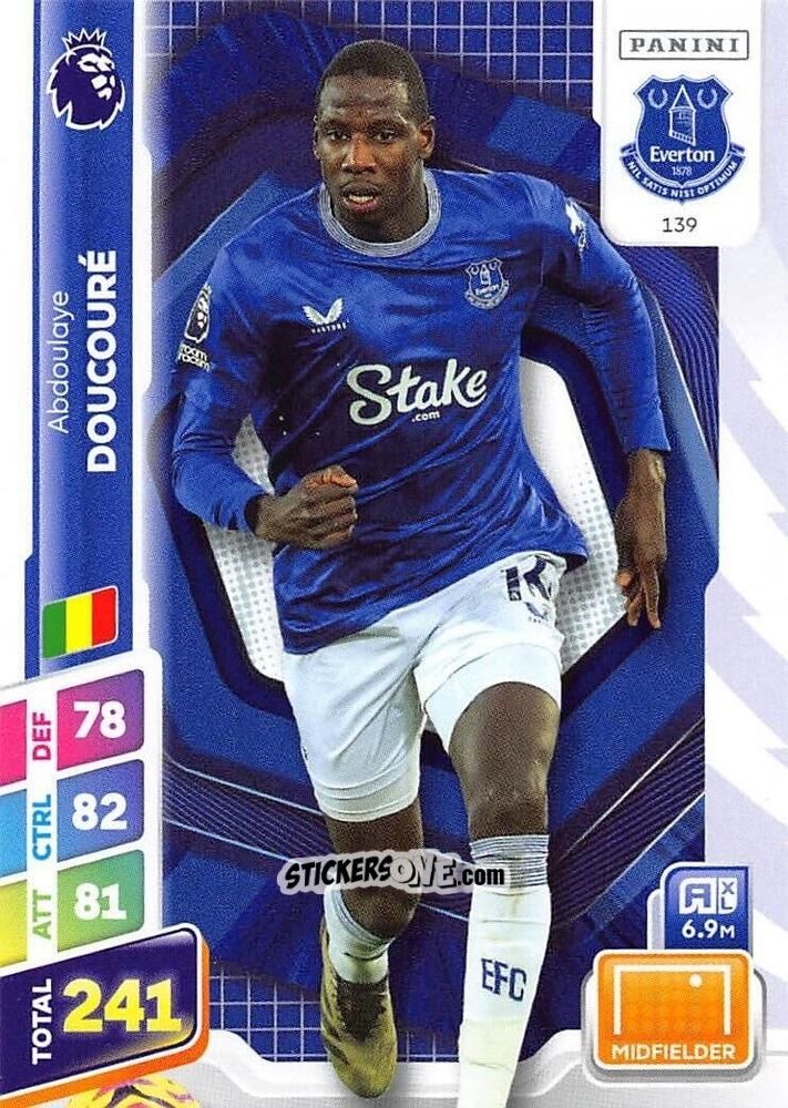 Cromo Abdoulaye Doucouré - English Premier League 2024-2025. Adrenalyn XL Plus
 n. 139 - Panini