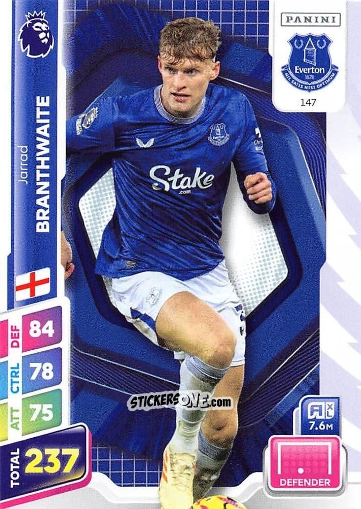 Sticker Jarrad Branthwaite - English Premier League 2024-2025. Adrenalyn XL Plus
 n. 147 - Panini