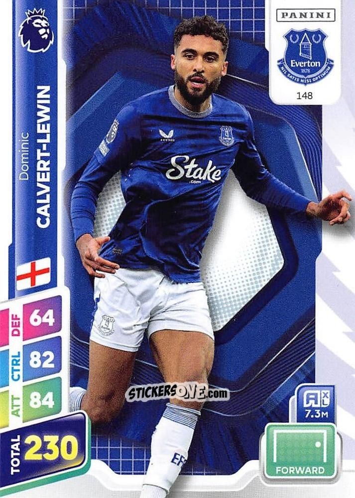 Figurina Dominic Calvert-Lewin - English Premier League 2024-2025. Adrenalyn XL Plus
 n. 148 - Panini