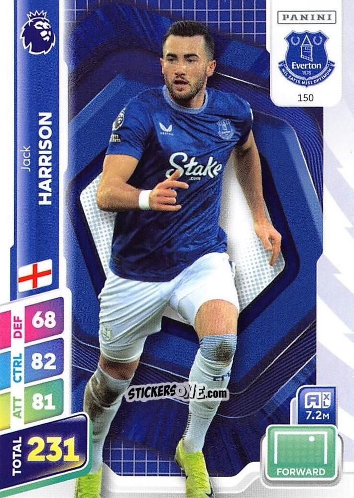 Cromo Jack Harrison - English Premier League 2024-2025. Adrenalyn XL Plus
 n. 150 - Panini