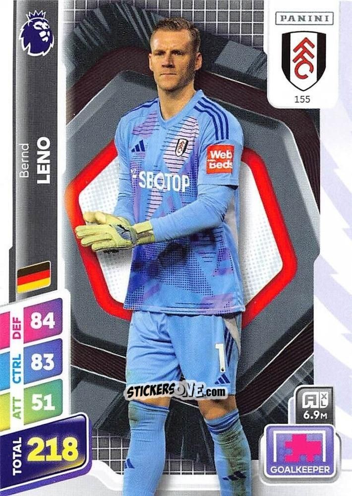 Cromo Bernd Leno - English Premier League 2024-2025. Adrenalyn XL Plus
 n. 155 - Panini