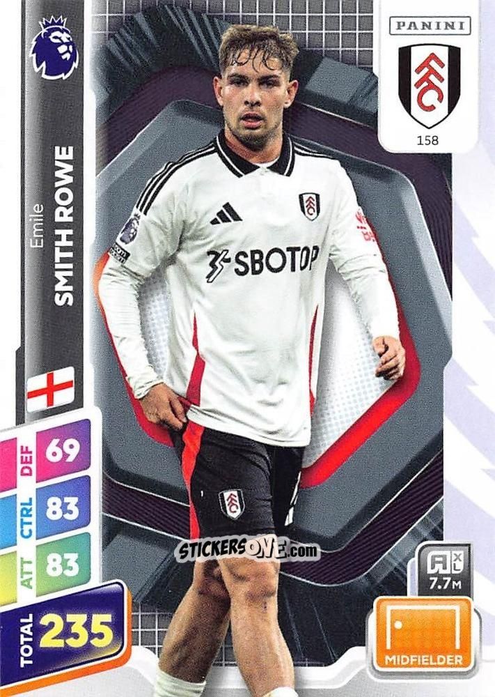 Cromo Emile Smith Rowe - English Premier League 2024-2025. Adrenalyn XL Plus
 n. 158 - Panini