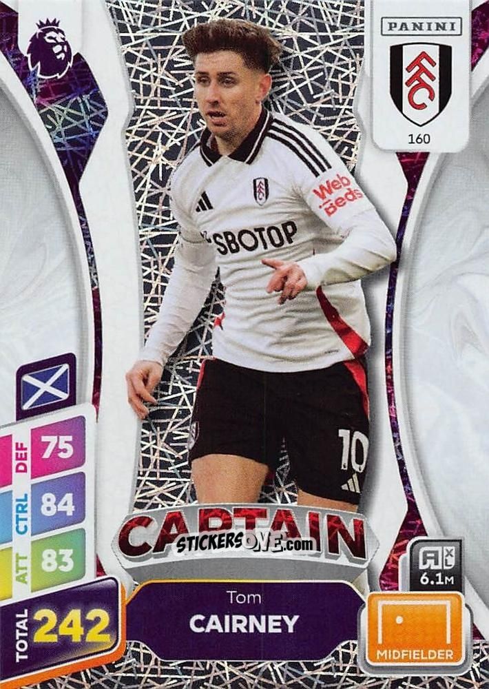 Cromo Tom Cairney - English Premier League 2024-2025. Adrenalyn XL Plus
 n. 160 - Panini