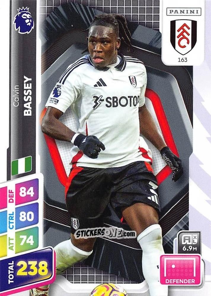 Figurina Calvin Bassey - English Premier League 2024-2025. Adrenalyn XL Plus
 n. 163 - Panini