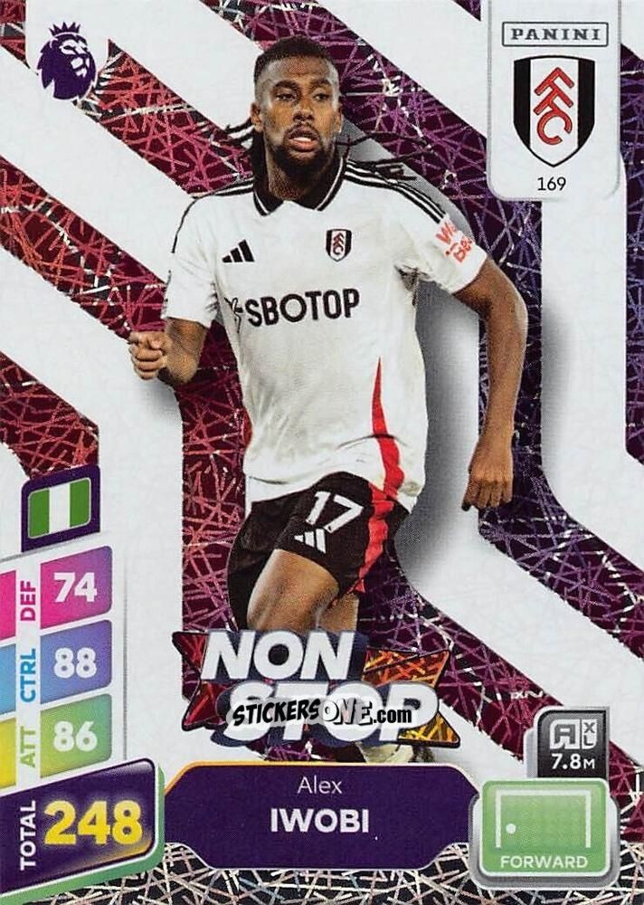 Sticker Alex Iwobi - English Premier League 2024-2025. Adrenalyn XL Plus
 n. 169 - Panini