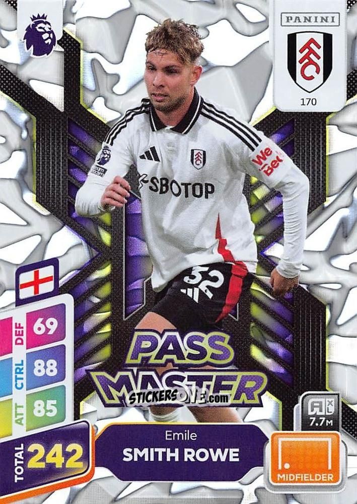 Cromo Emile Smith Rowe - English Premier League 2024-2025. Adrenalyn XL Plus
 n. 170 - Panini