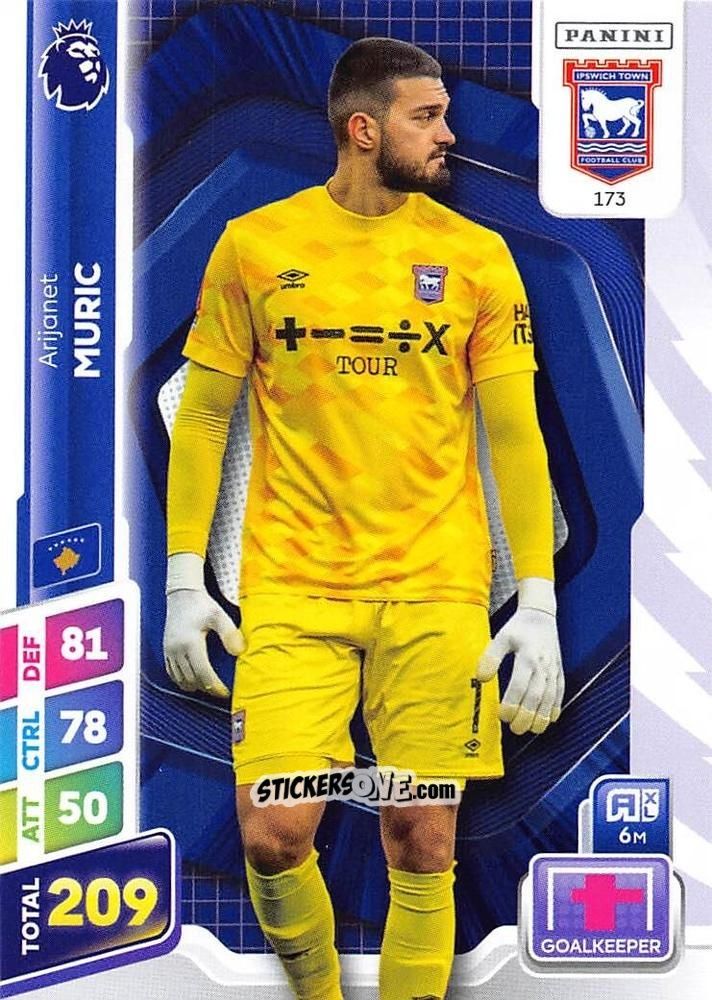 Cromo Arijanet Muric - English Premier League 2024-2025. Adrenalyn XL Plus
 n. 173 - Panini