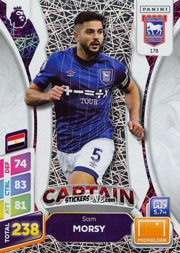Cromo Sam Morsy - English Premier League 2024-2025. Adrenalyn XL Plus
 n. 178 - Panini
