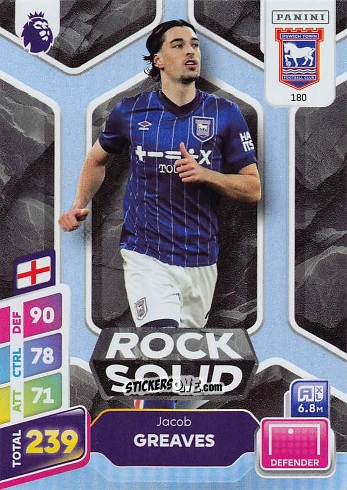 Cromo Jacob Greaves - English Premier League 2024-2025. Adrenalyn XL Plus
 n. 180 - Panini
