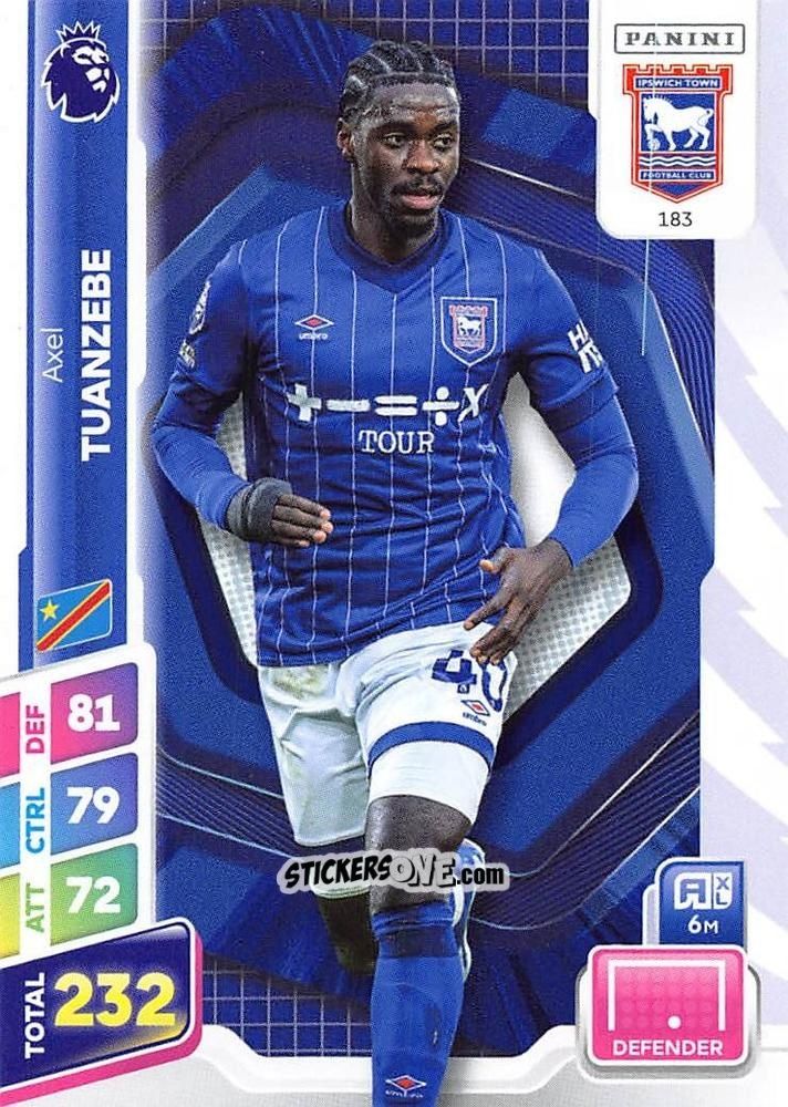 Cromo Axel Tuanzebe - English Premier League 2024-2025. Adrenalyn XL Plus
 n. 183 - Panini