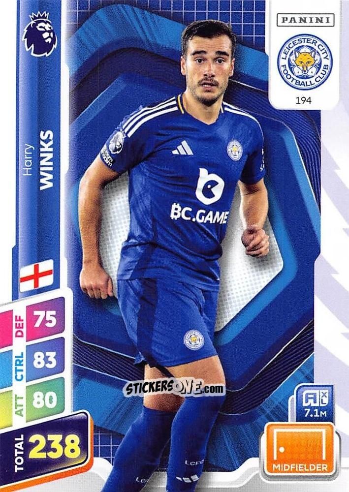 Sticker Harry Winks - English Premier League 2024-2025. Adrenalyn XL Plus
 n. 194 - Panini