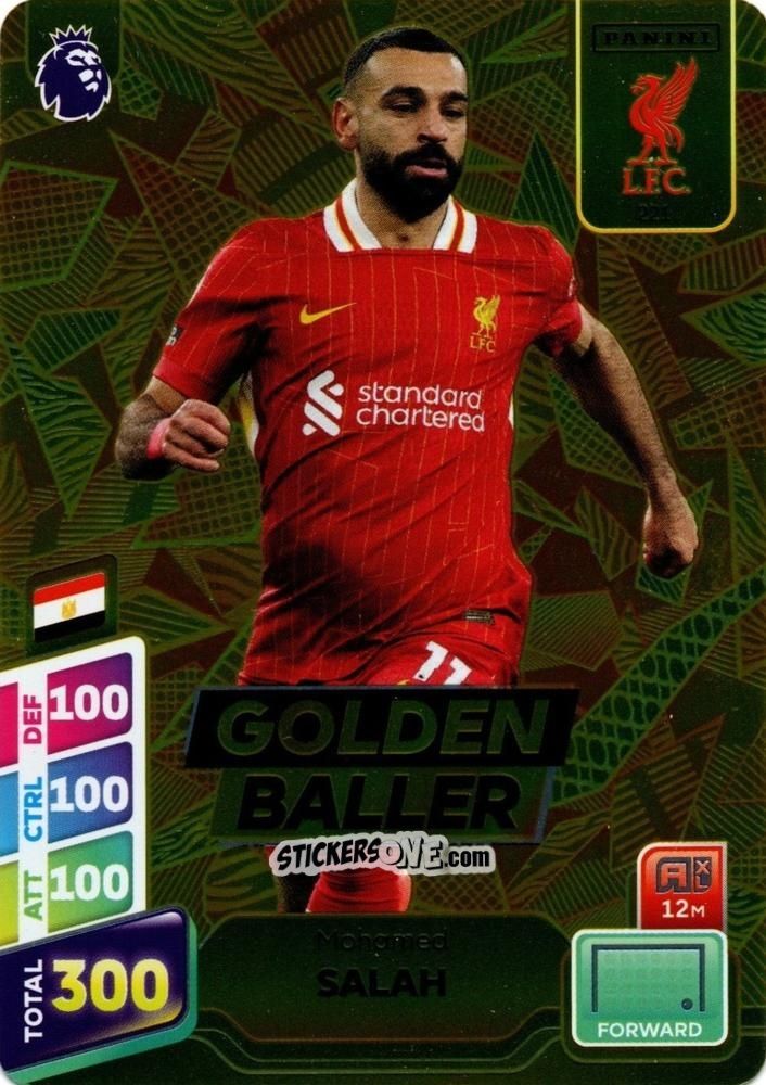 Cromo Mohamed Salah - English Premier League 2024-2025. Adrenalyn XL Plus
 n. 221 - Panini