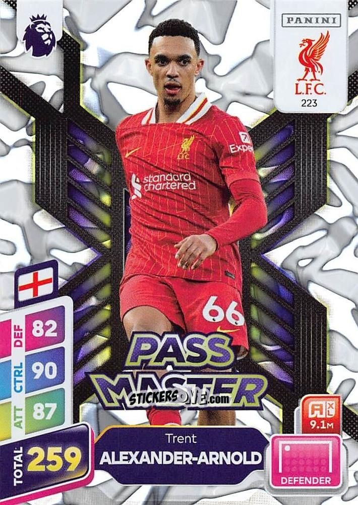Figurina Trent Alexander-Arnold - English Premier League 2024-2025. Adrenalyn XL Plus
 n. 223 - Panini