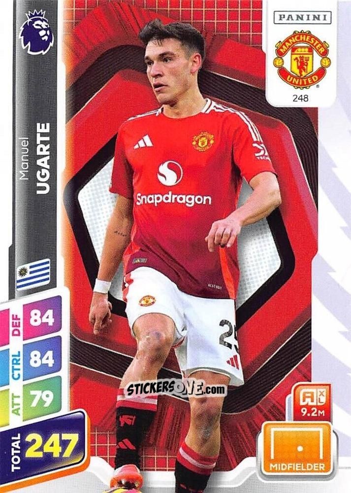 Sticker Manuel Ugarte - English Premier League 2024-2025. Adrenalyn XL Plus
 n. 248 - Panini