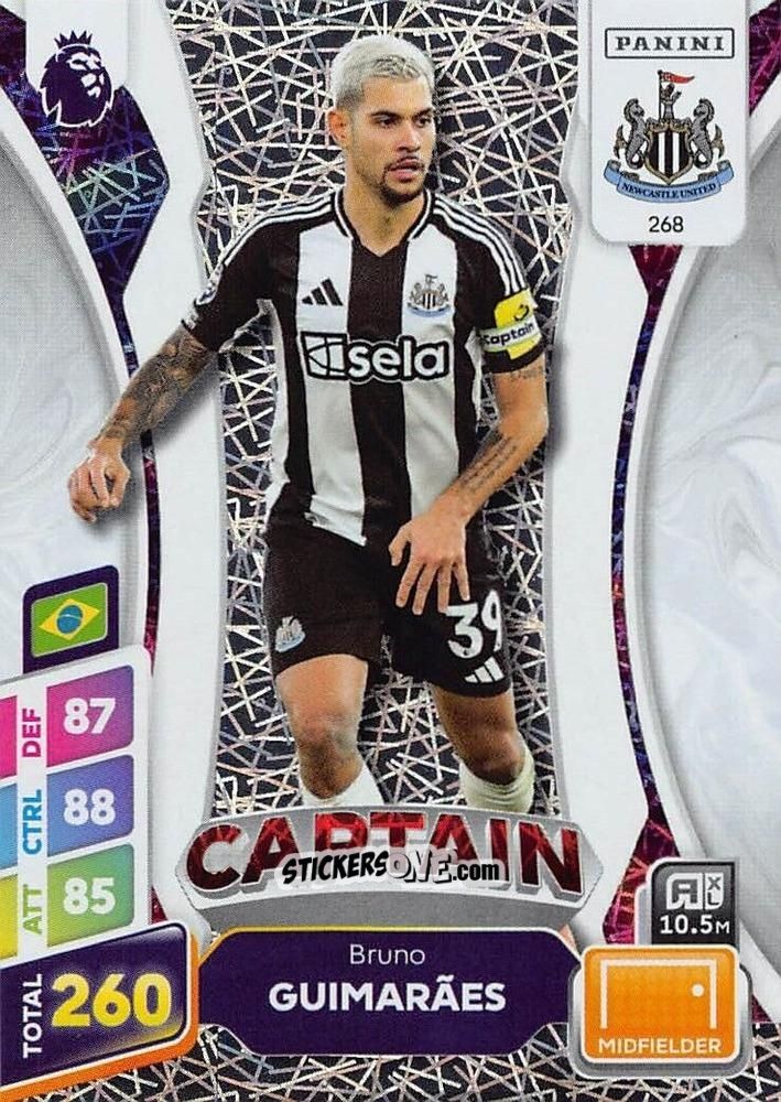 Sticker Bruno Guimarães - English Premier League 2024-2025. Adrenalyn XL Plus
 n. 268 - Panini