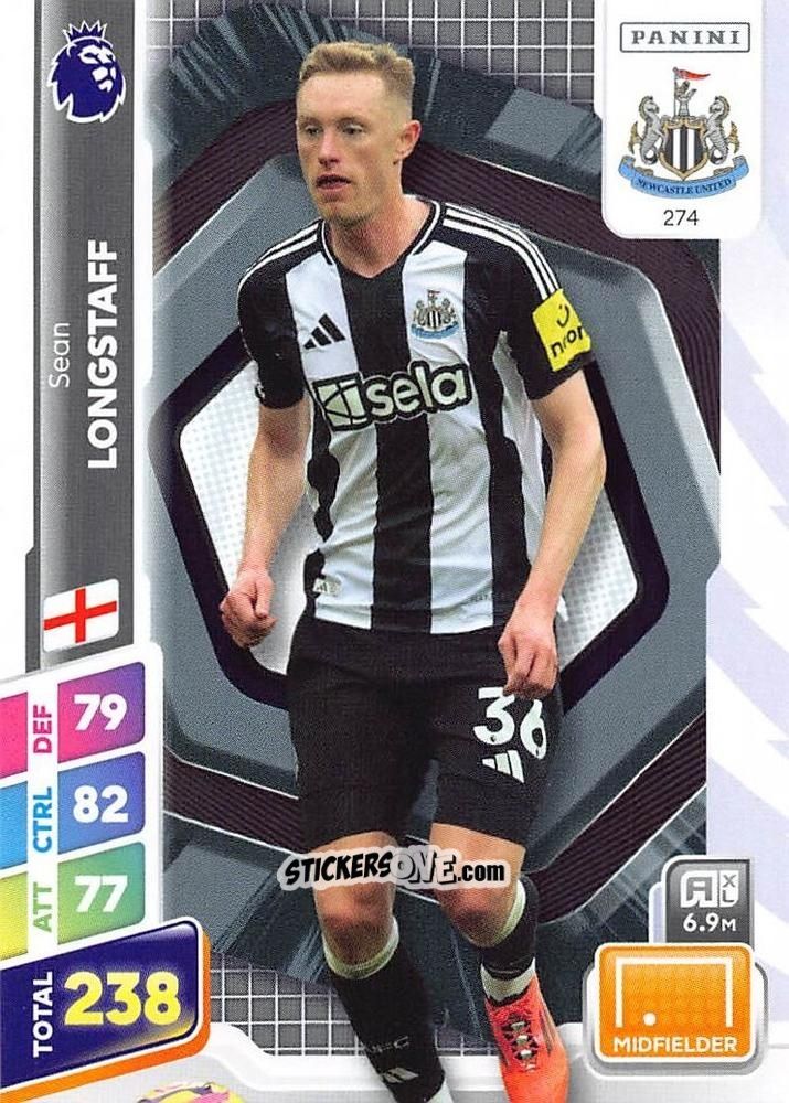 Figurina Sean Longstaff - English Premier League 2024-2025. Adrenalyn XL Plus
 n. 274 - Panini
