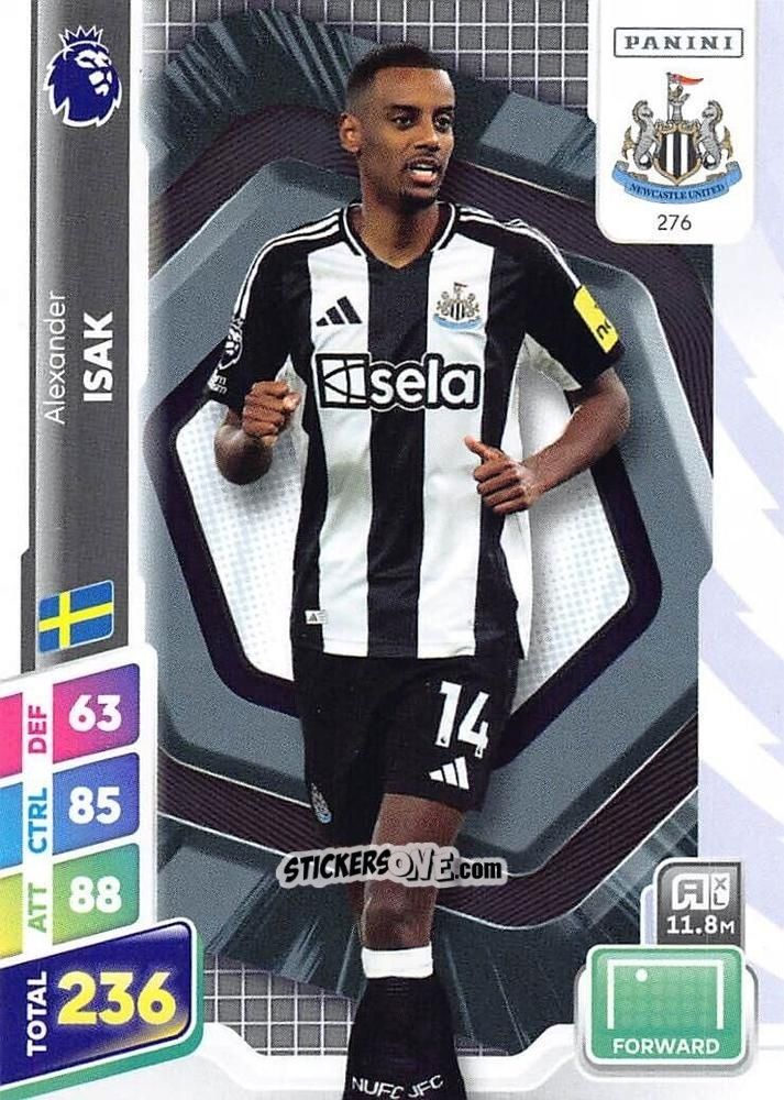 Sticker Alexander Isak - English Premier League 2024-2025. Adrenalyn XL Plus
 n. 276 - Panini