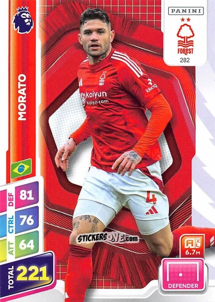 Figurina Morato - English Premier League 2024-2025. Adrenalyn XL Plus
 n. 282 - Panini