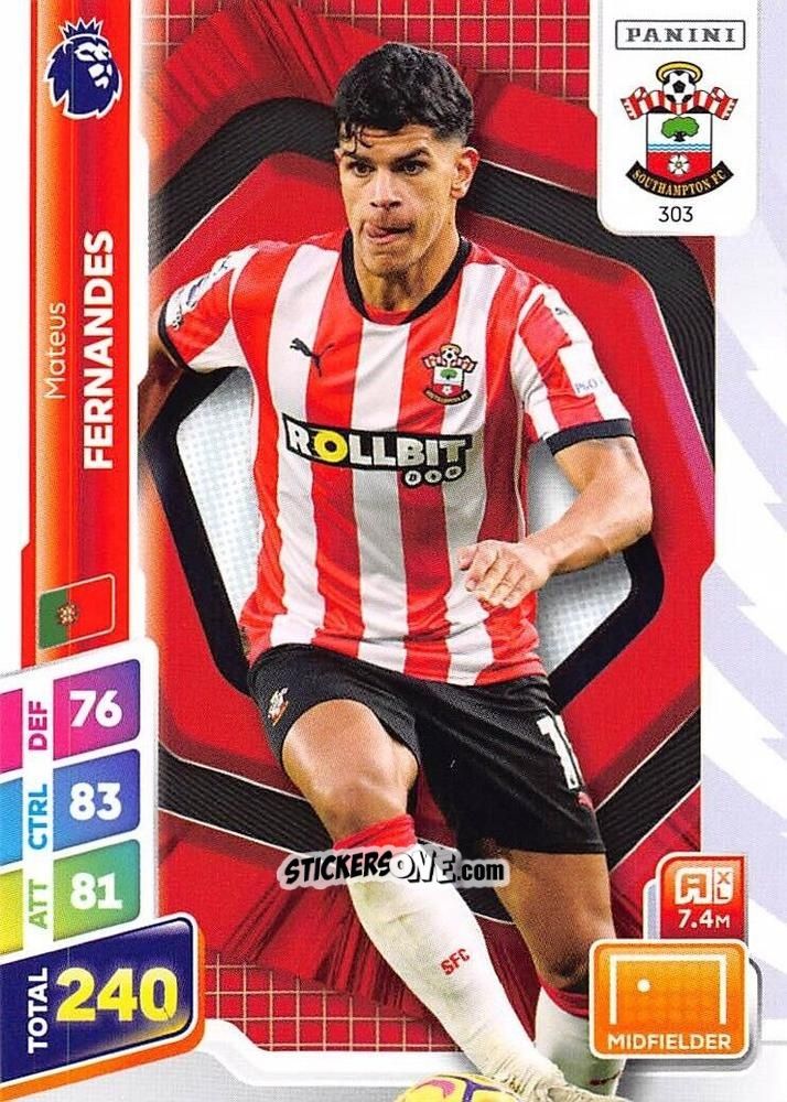 Cromo Mateus Fernandes - English Premier League 2024-2025. Adrenalyn XL Plus
 n. 303 - Panini