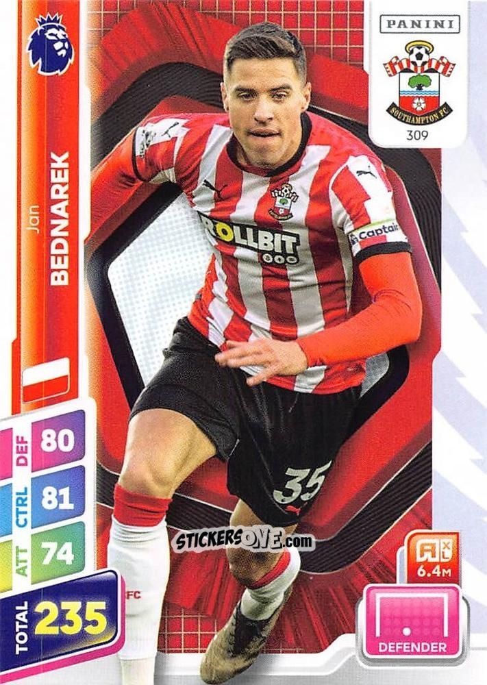 Sticker Jan Bednarek - English Premier League 2024-2025. Adrenalyn XL Plus
 n. 309 - Panini