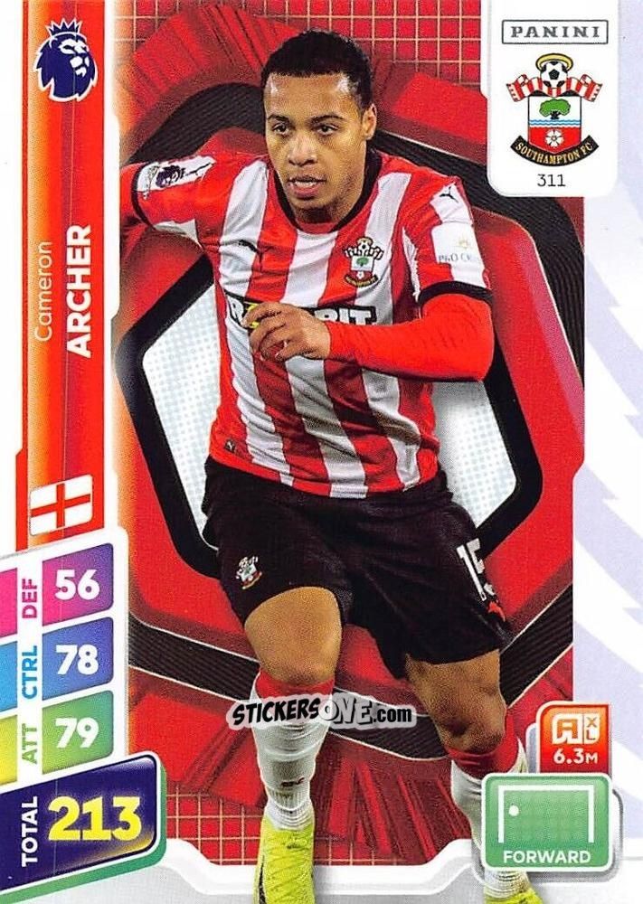 Sticker Cameron Archer - English Premier League 2024-2025. Adrenalyn XL Plus
 n. 311 - Panini