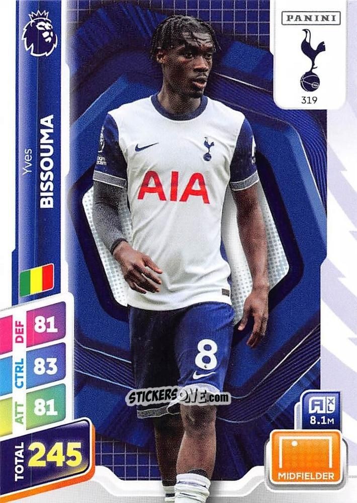 Cromo Yves Bissouma - English Premier League 2024-2025. Adrenalyn XL Plus
 n. 319 - Panini