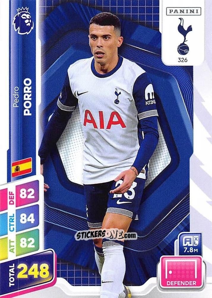 Figurina Pedro Porro - English Premier League 2024-2025. Adrenalyn XL Plus
 n. 326 - Panini