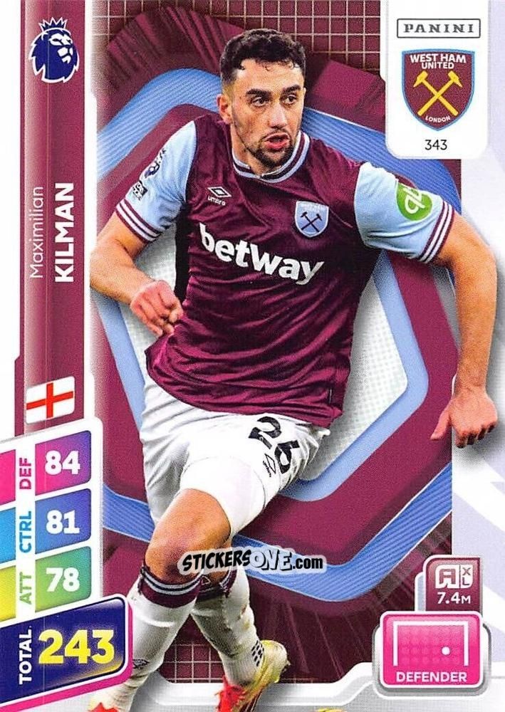 Figurina Maximilian Kilman - English Premier League 2024-2025. Adrenalyn XL Plus
 n. 343 - Panini