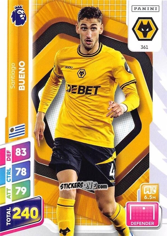 Sticker Santiago Bueno - English Premier League 2024-2025. Adrenalyn XL Plus
 n. 361 - Panini