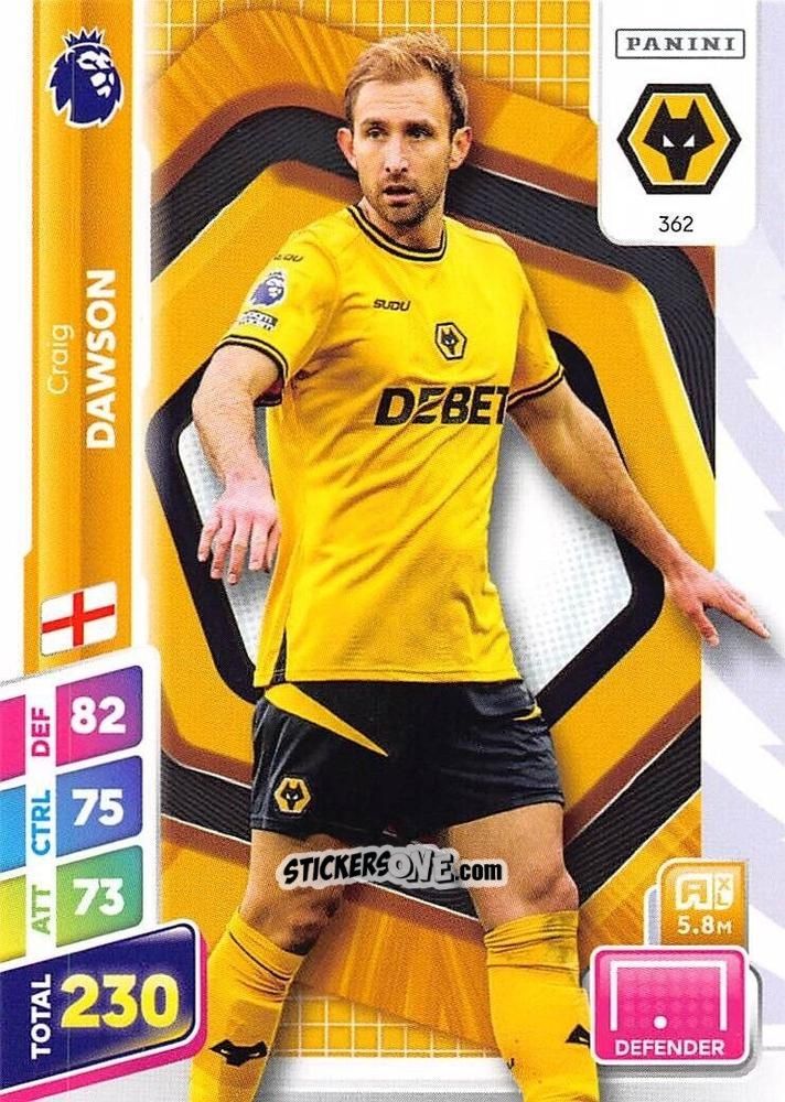 Figurina Craig Dawson - English Premier League 2024-2025. Adrenalyn XL Plus
 n. 362 - Panini