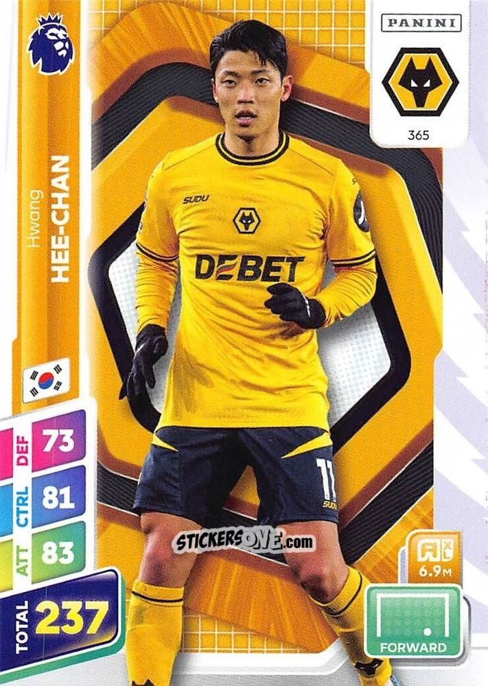 Sticker Hwang Hee-chan - English Premier League 2024-2025. Adrenalyn XL Plus
 n. 365 - Panini