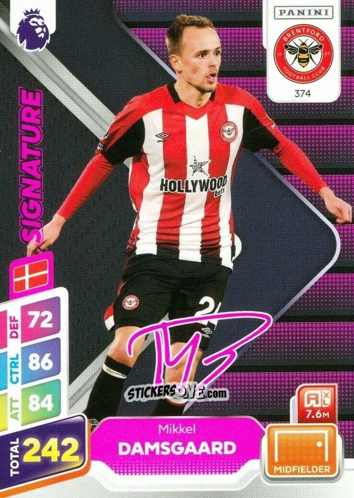 Sticker Mikkel Damsgaard - English Premier League 2024-2025. Adrenalyn XL Plus
 n. 374 - Panini