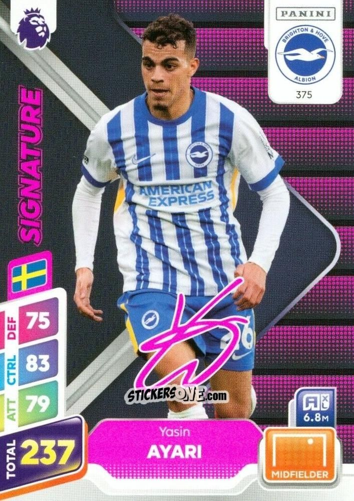 Cromo Yasin Ayari - English Premier League 2024-2025. Adrenalyn XL Plus
 n. 375 - Panini
