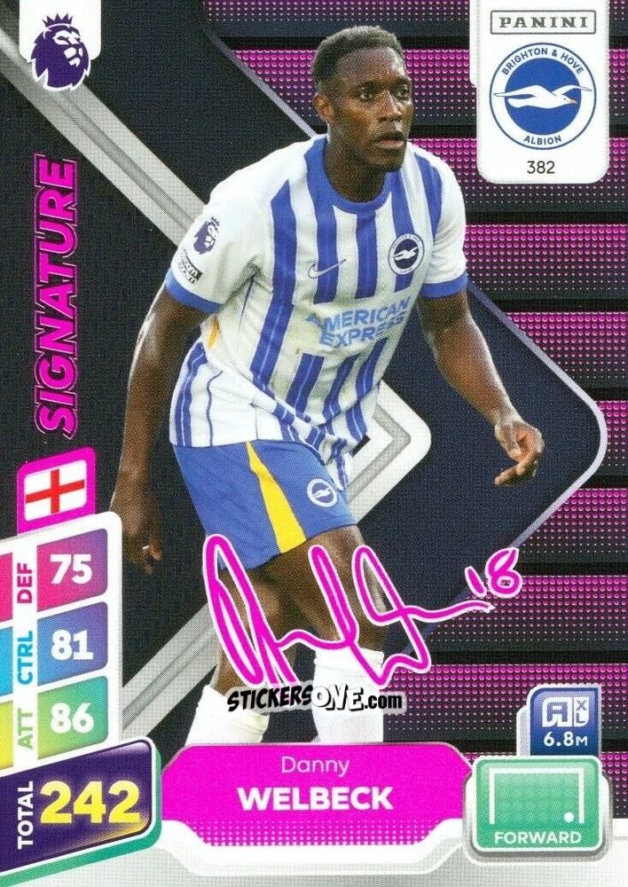 Sticker Danny Welbeck - English Premier League 2024-2025. Adrenalyn XL Plus
 n. 382 - Panini