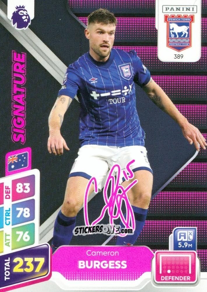 Cromo Cameron Burgess - English Premier League 2024-2025. Adrenalyn XL Plus
 n. 389 - Panini