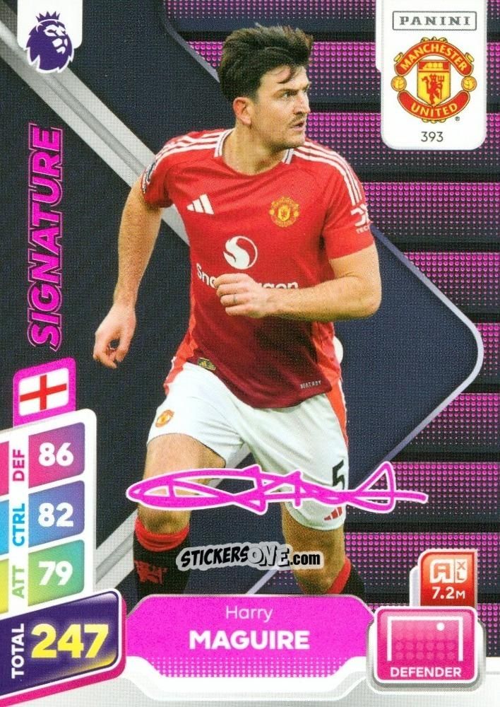 Sticker Harry Maguire - English Premier League 2024-2025. Adrenalyn XL Plus
 n. 393 - Panini