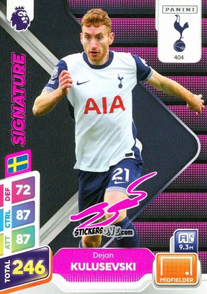 Cromo Dejan Kulusevski - English Premier League 2024-2025. Adrenalyn XL Plus
 n. 404 - Panini