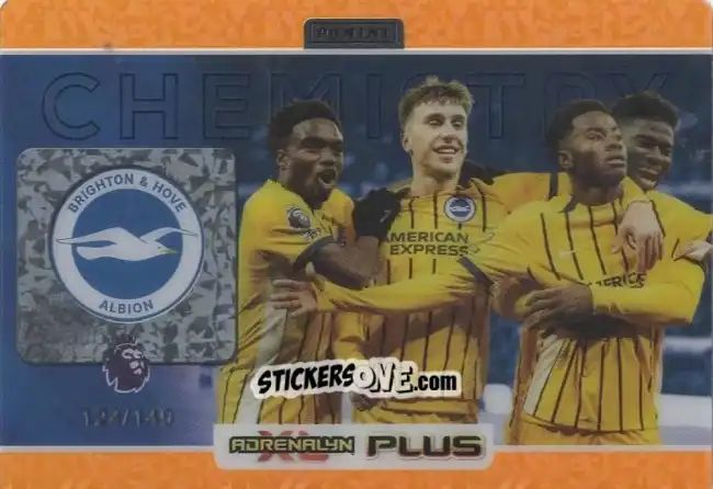 Cromo Brighton & Hove Albion - English Premier League 2024-2025. Adrenalyn XL Plus
 n. CC5Y - Panini