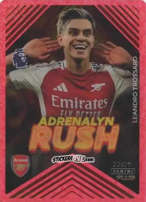 Sticker Leandro Trossard - English Premier League 2024-2025. Adrenalyn XL Plus
 n. AR2R - Panini