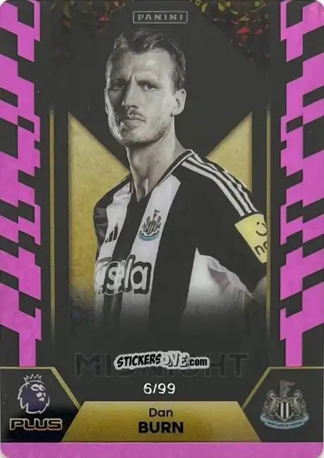 Sticker Dan Burn - English Premier League 2024-2025. Adrenalyn XL Plus
 n. MI15P - Panini