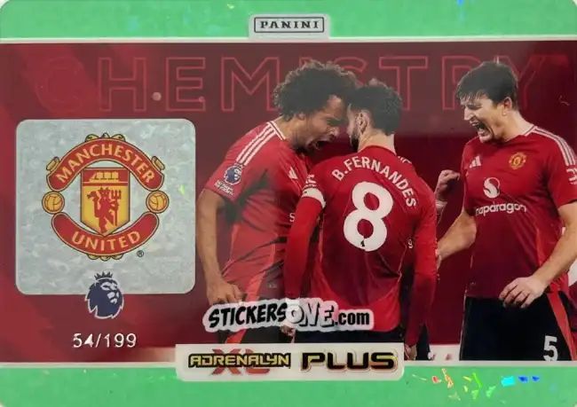 Sticker Manchester United - English Premier League 2024-2025. Adrenalyn XL Plus
 n. CH14Y - Panini