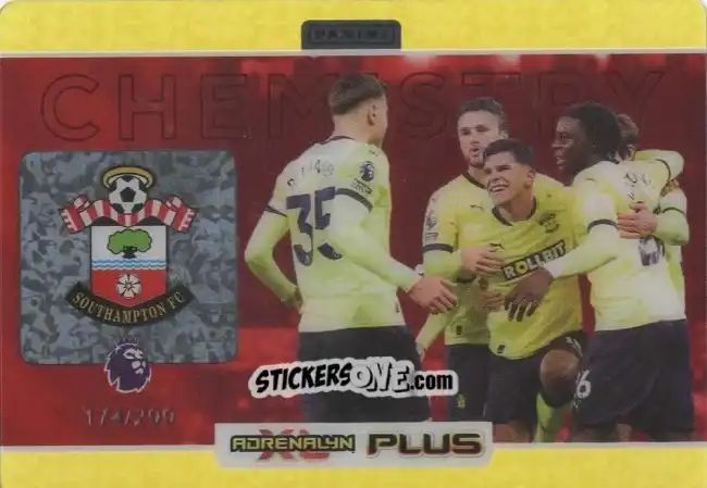 Figurina Southampton - English Premier League 2024-2025. Adrenalyn XL Plus
 n. CH17Y - Panini