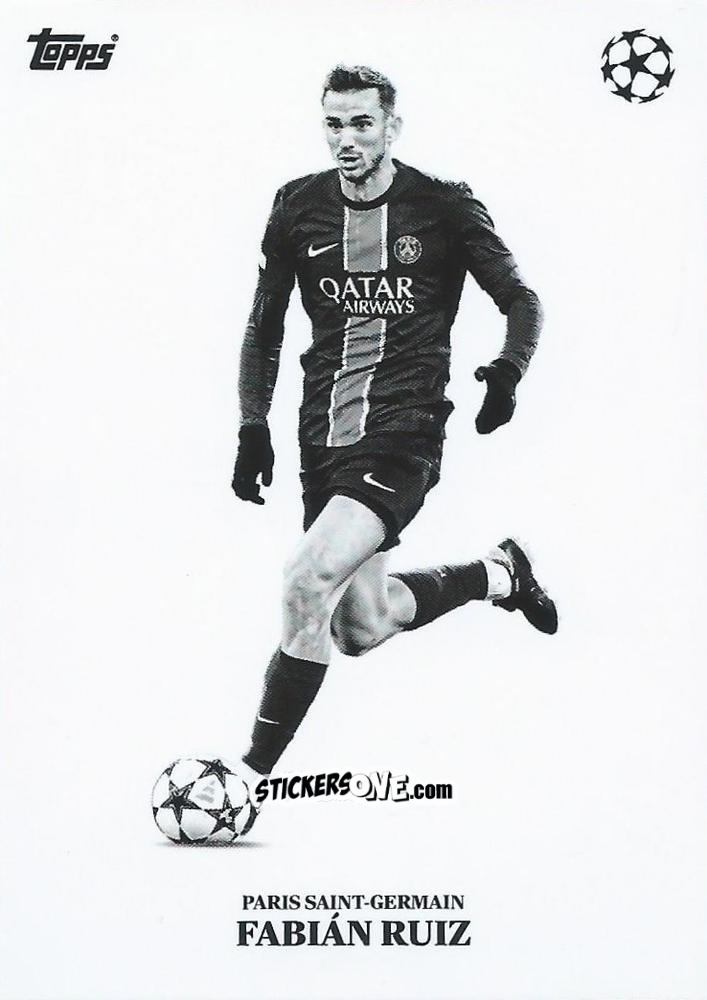 Figurina Fabián Ruiz - Simplicidad UEFA Club Competitions 2024-2025
 n. 26 - Topps