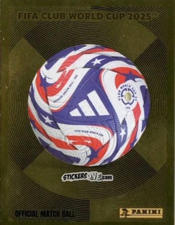 Figurina Official Match Ball - FIFA Club World Cup 2025
 n. 4 - Panini